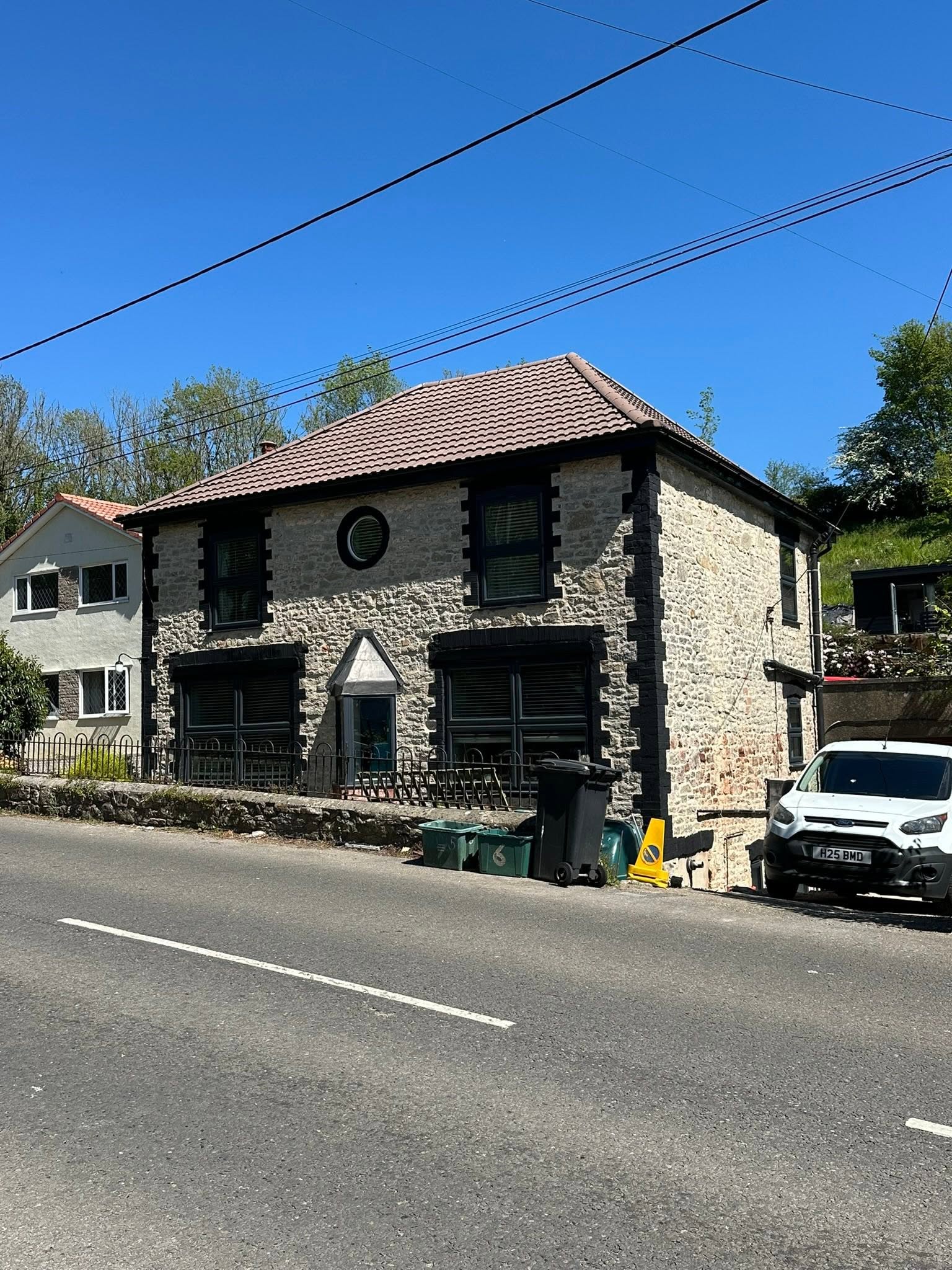 Renovation work after